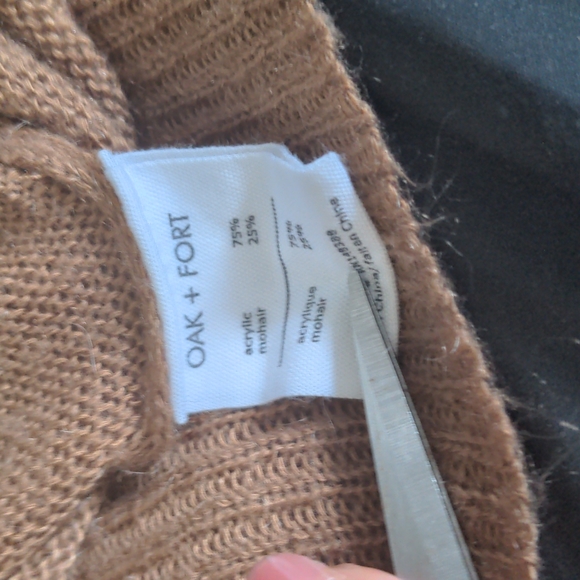 Oak + Fort Loose Brown Sweater - Picture 7 of 7